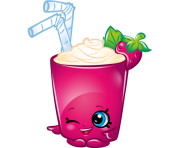 Berry smoothie art official shopkins clipart free image