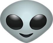 Alien Emoji png transparent Icon 2